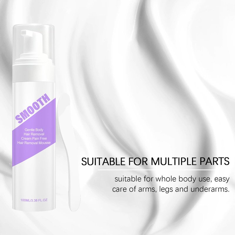 Hair Removal Spray, Smooth Hair Removal Spray, Gentle Body Hair Removal, Gentle Safe for Sensitive Skin, Suitable for Every Corner Women and Men (Spray)
