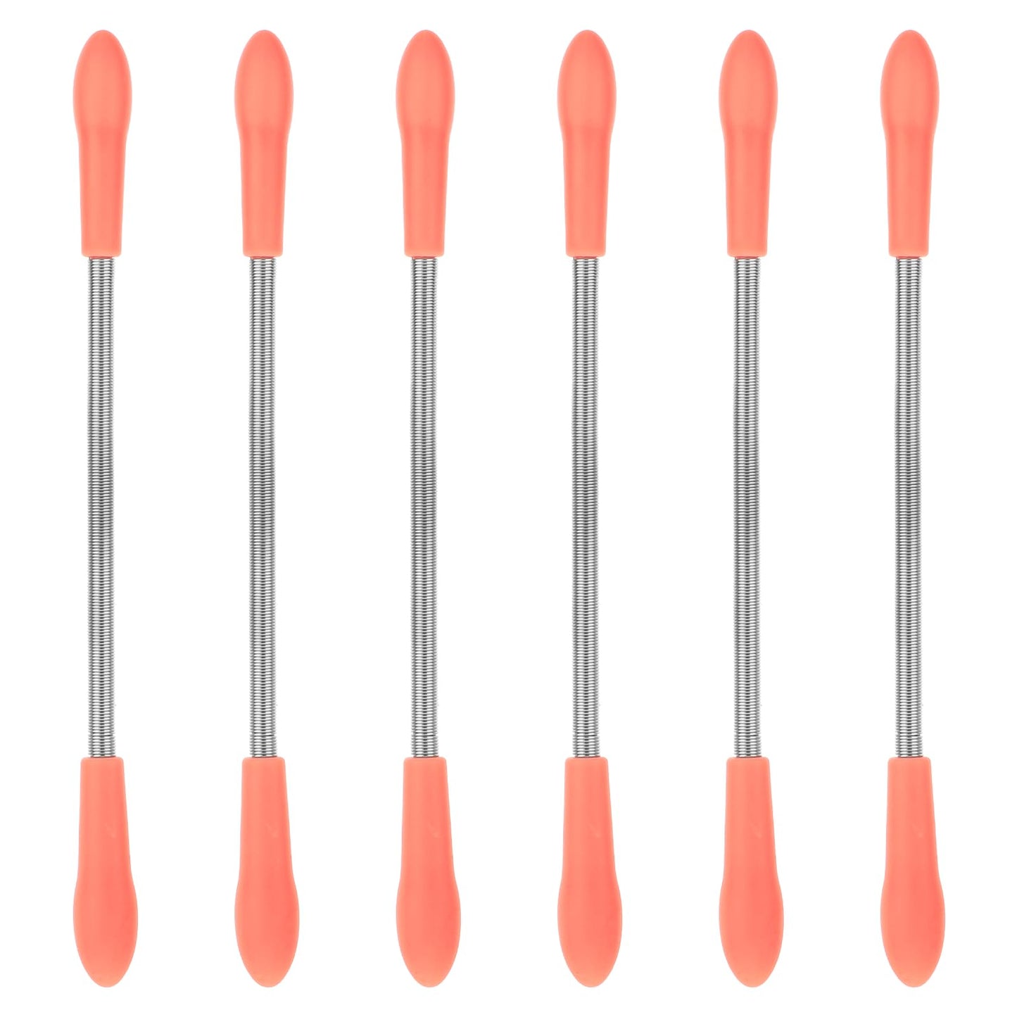 Molain 6 Pieces Facial Hair Remover Spring Eyebrow Face Epilator Coil Portable Hair Remover Spring Threading Tool Hair Remover Spring Epilator for Women Chin Cheek Mustache Upper Lip
