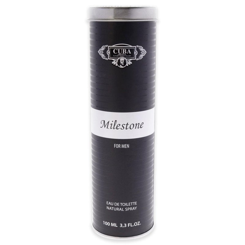 Cuba Milestone for Men Eau de Toilette Spray, 3.3 Ounce