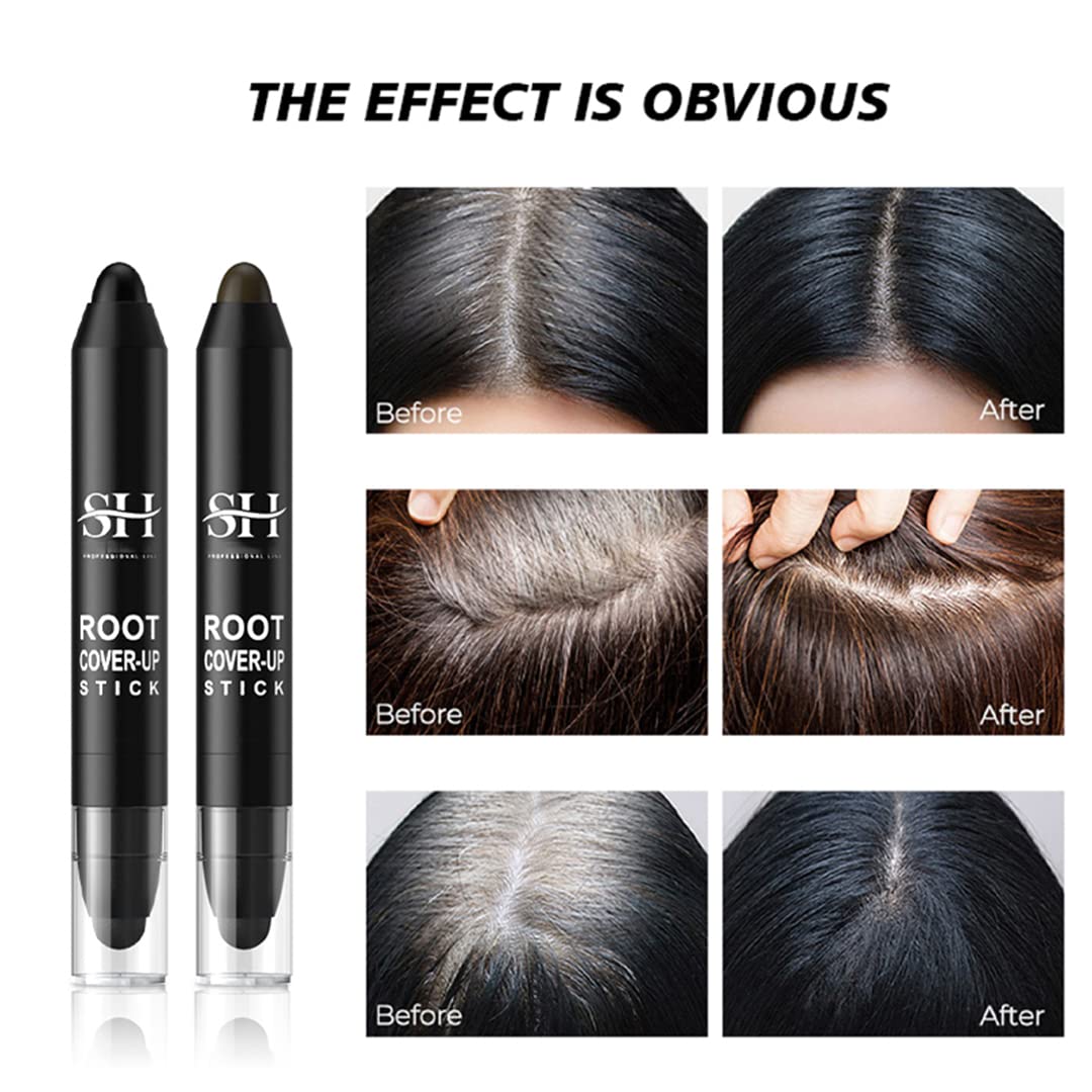 Root Touch Up Dark Brown - Quick Stick Instant Concealer for Roots & Grays | Easy Application