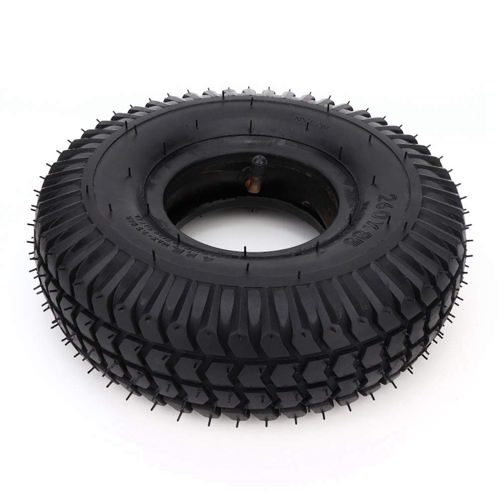 Dioche Wheelchair & Mobility Scooter Tires, 3.00-4/260X85 Rubber Tires, Replacement for Electric Wheelchair & Scooter