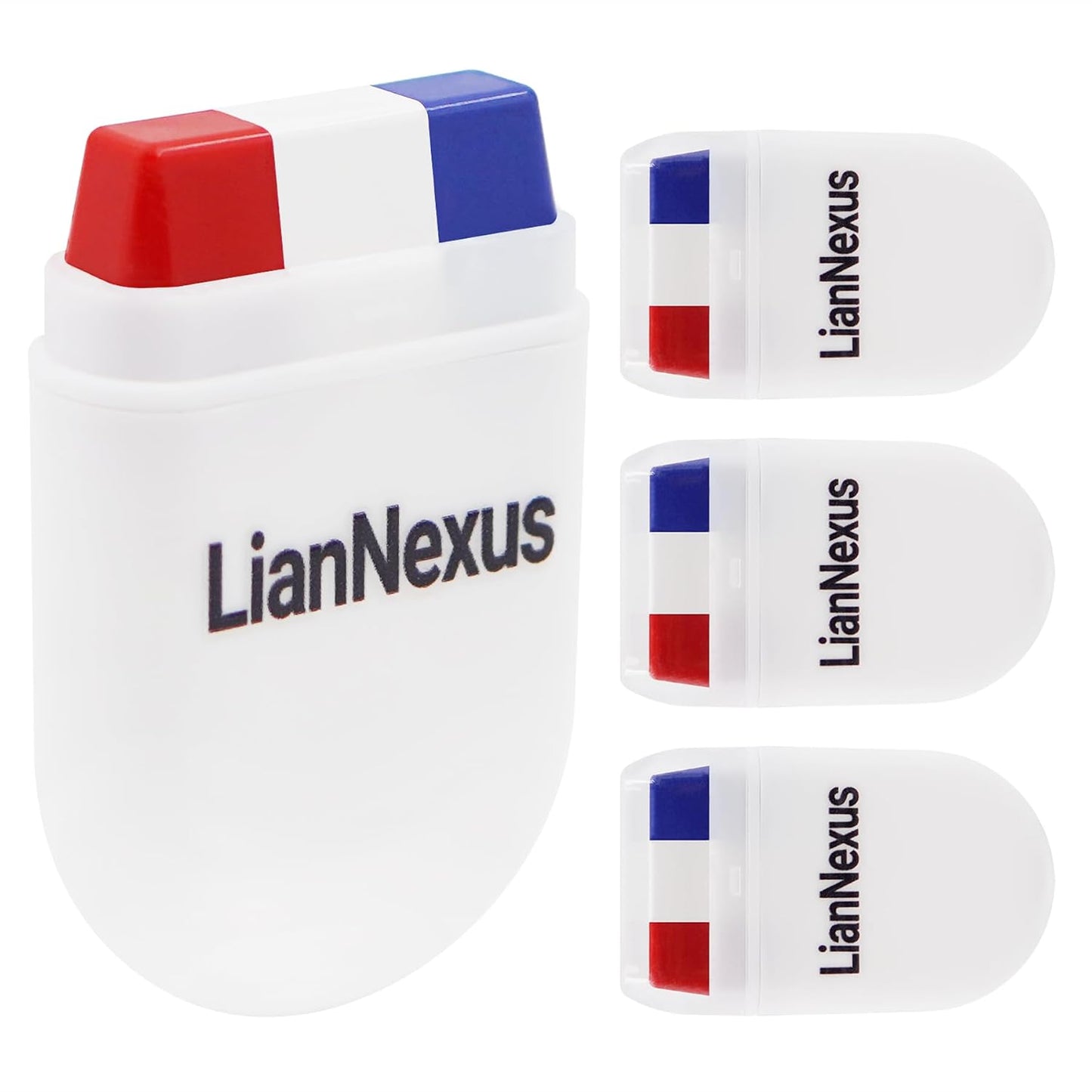 Face Body Paint Sticks - 4Pcs Red White Blue for Sports | Eye Black Makeup for 4th of July Celebrations