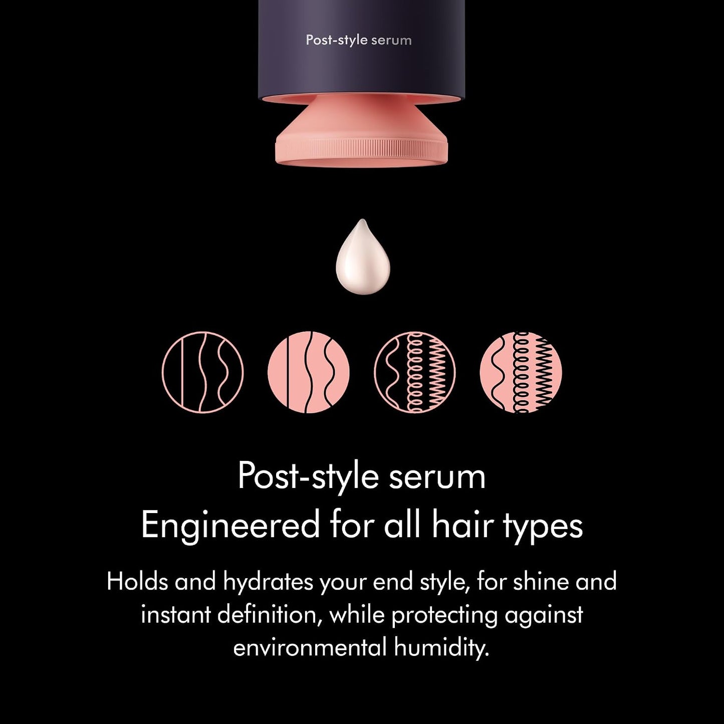 Dyson Chitosan Hair Serum - Nourishing Formula for Smooth, Shiny Hair | 50ml