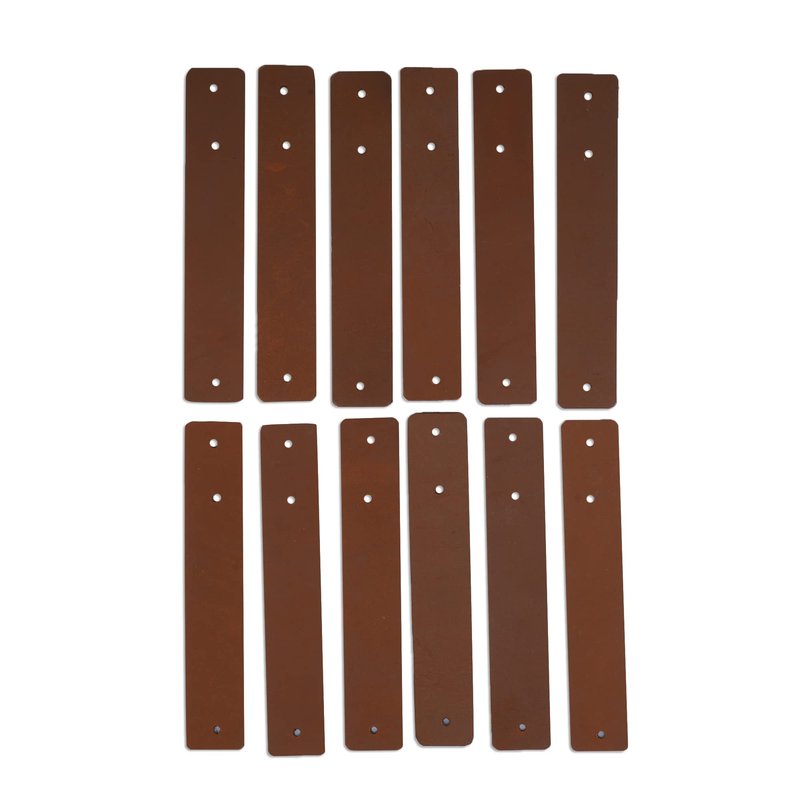 CestAntiQ Leather Dresser Knobs, 12 Pack Knobs for Dresser Drawers, Soft Drawer Knobs Upgrade The Look of Furniture, Perfect Replacement of Metal Cabinet Knobs Brown