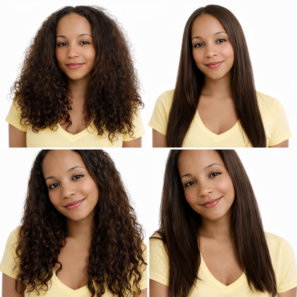 Brazilian Keratin Hair Straightening Complex (2x 120ml) - Blowout Long-Lasting Treatment with Argan Oil for Smooth, Professional Straightening Results - Keratin Research