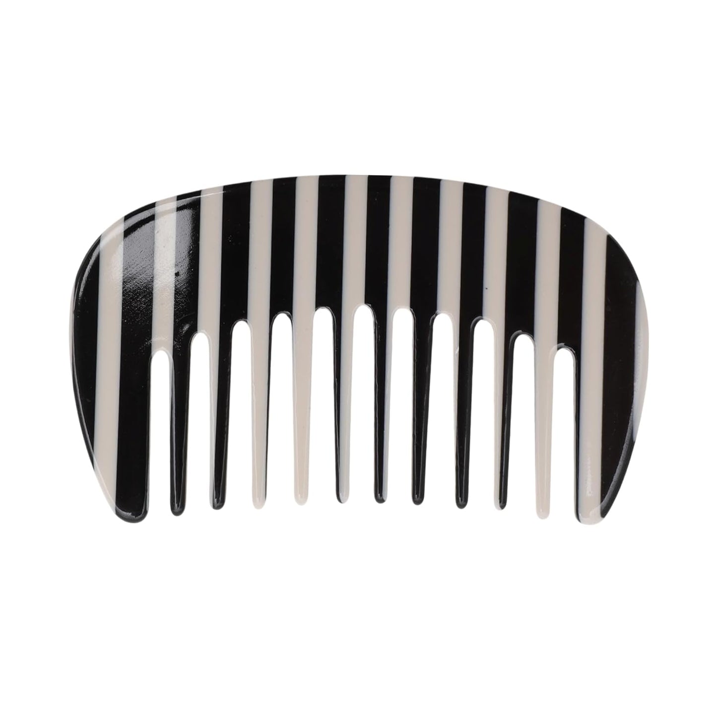 Wide Tooth Comb for Thick Curly Hair - Anti-Static Travel Comb | Emerald Green