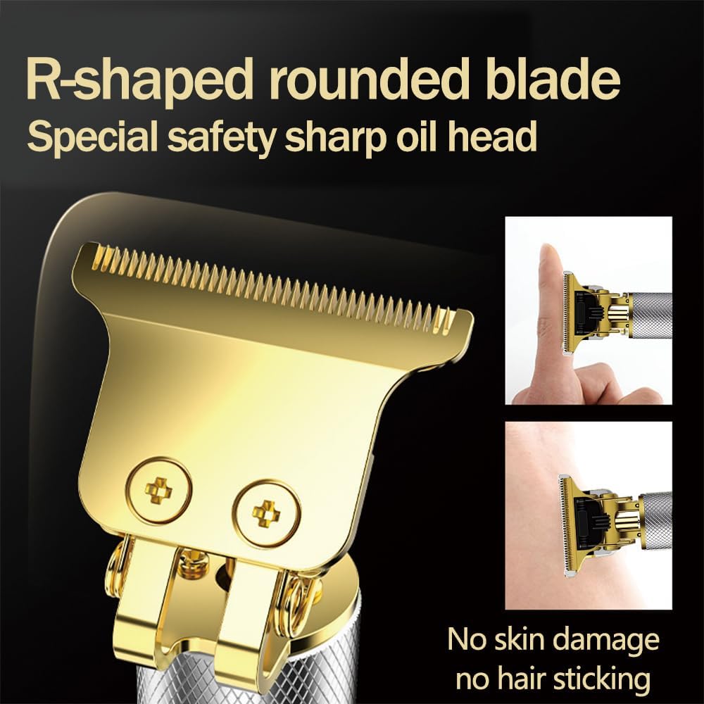 Professional Hair Clippers for Men - Cordless Hair Clipper with LCD Display | Barber Kit & Beard Trimmer