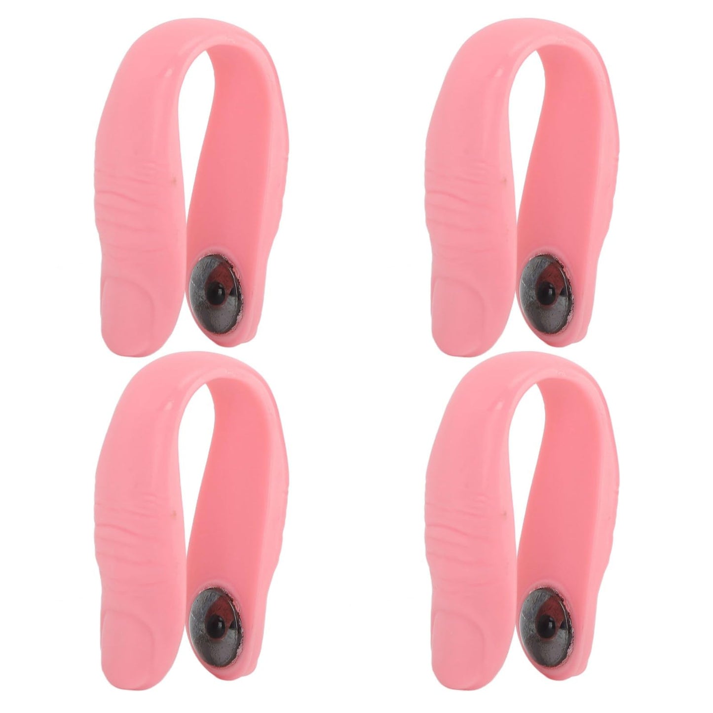 Dioche 4pcs Acupressure Hand Clip, Stress Reduction Wearable Magnets Headache Migraine Relief Clip, Supporting Acupressure Relaxation, Stress Alleviation, Wholesale Business