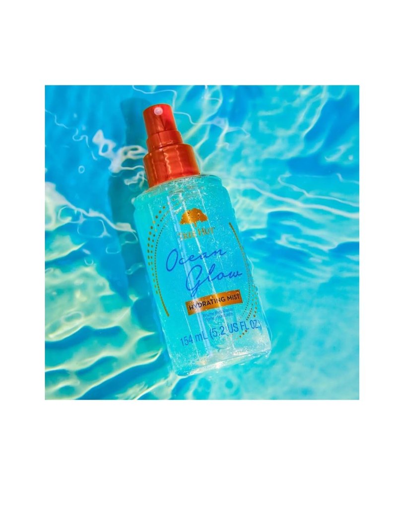 Tree Hut Ocean Glow Hydrating Foaming Gel Body Wash, 18 fl oz Ocean Glow Hydrating Fragrance Mist, 5.2 fl oz