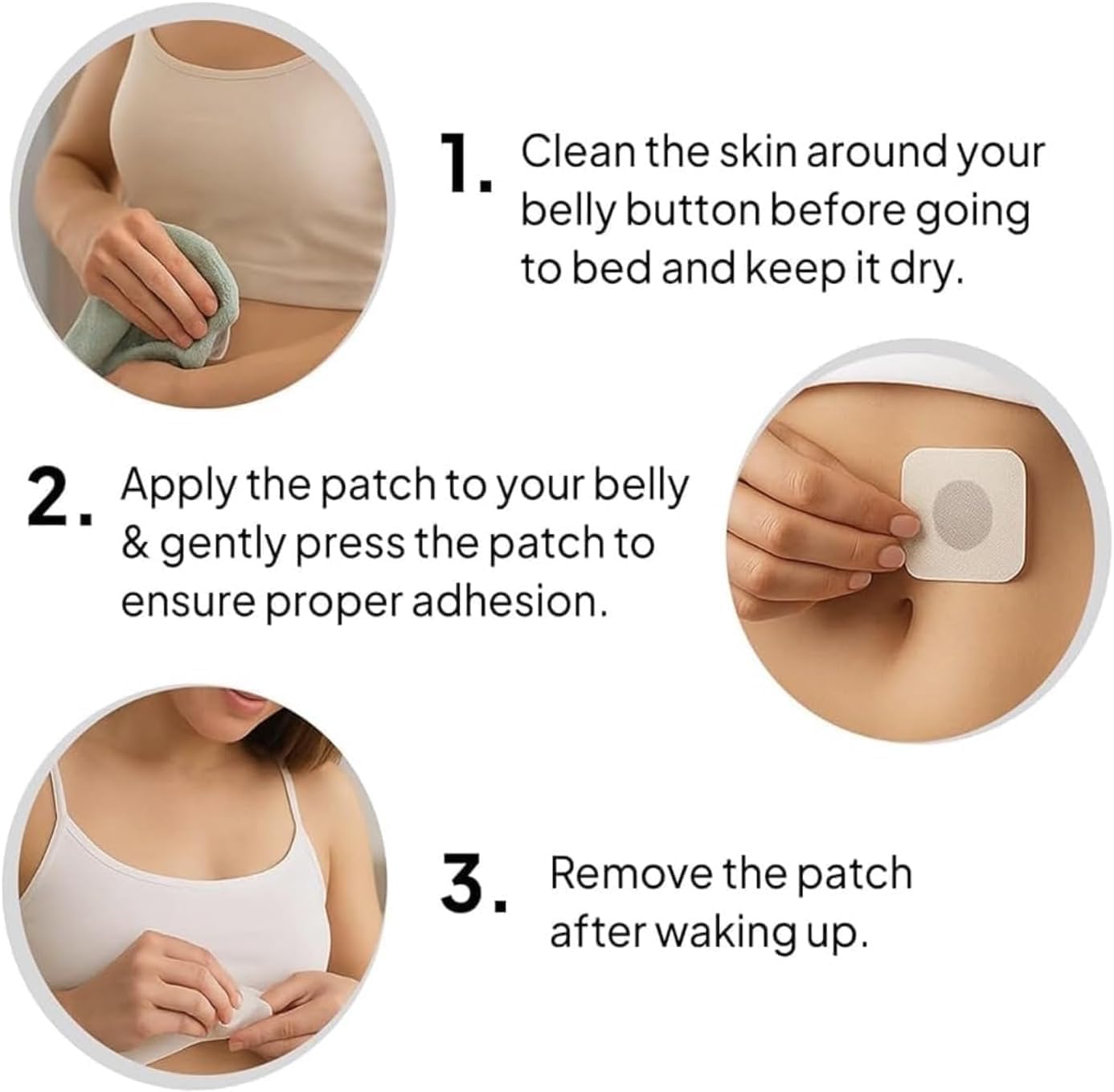 New Rejuvacare Qzem Body Patch, Easy Daily Application, Comfortable & Discreet, Non-Irritating, Gentle & Effective for All Skin Types, 30-Day Supply (30 Pcs)