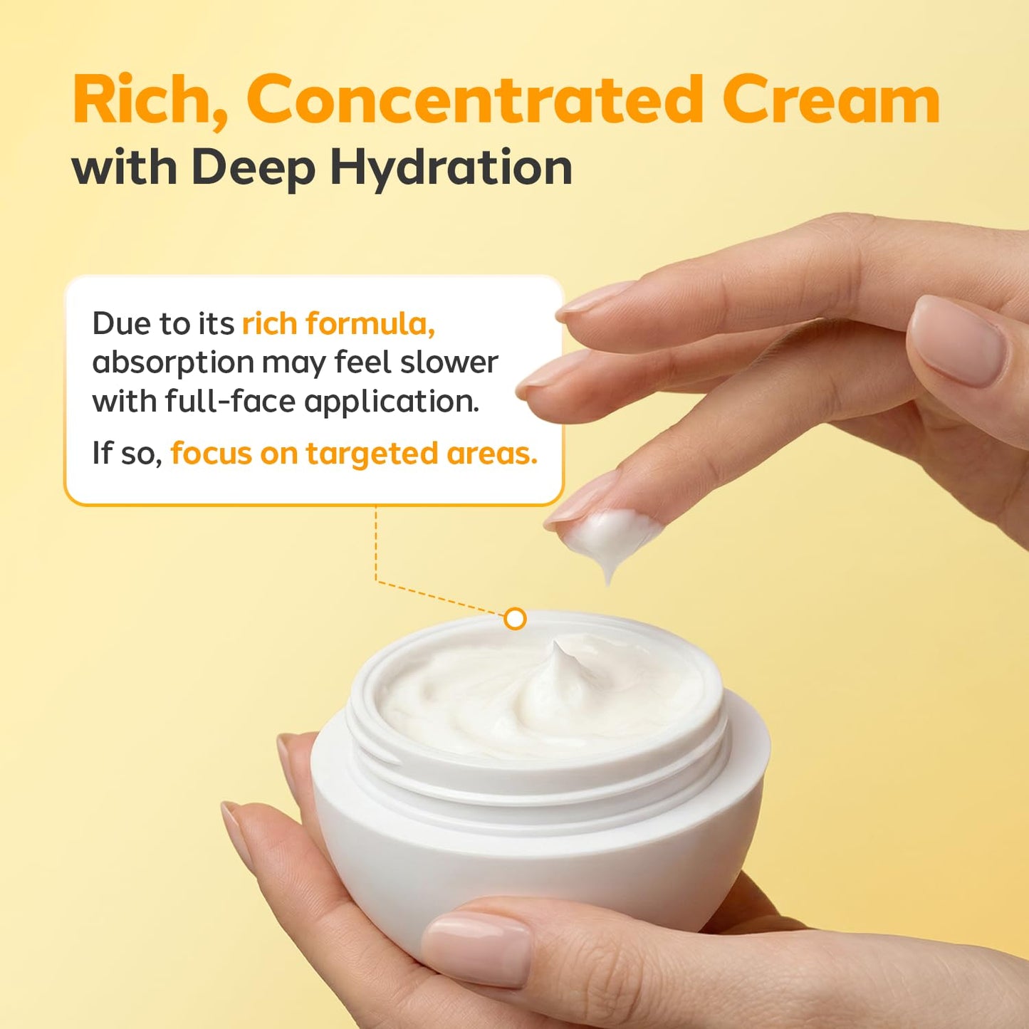 GLAM UP VitaSnow Toning Cream for Face, Dark Spot Corrector & Glow Boost Moisturizer, Tone-up Vitamin C Brightening Cream with Kakadu Plum, Anti-Aging Barrier Hydration for Sensitive Skin, 1.69 fl. oz