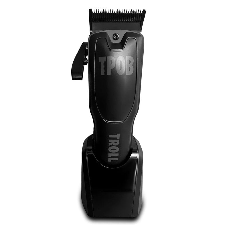 TPOB Troll Professional Barber Clipper 6800 RPM Super Torque Motor with DLC Fade Blade