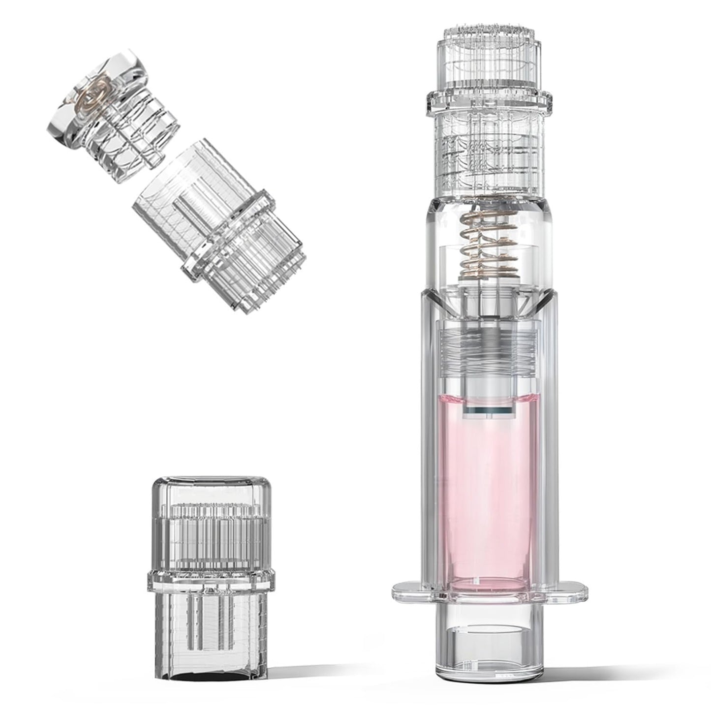 BOVRM Microneedling Derma Stamp, Micro Infusion for Face/Scalp (No Serum)