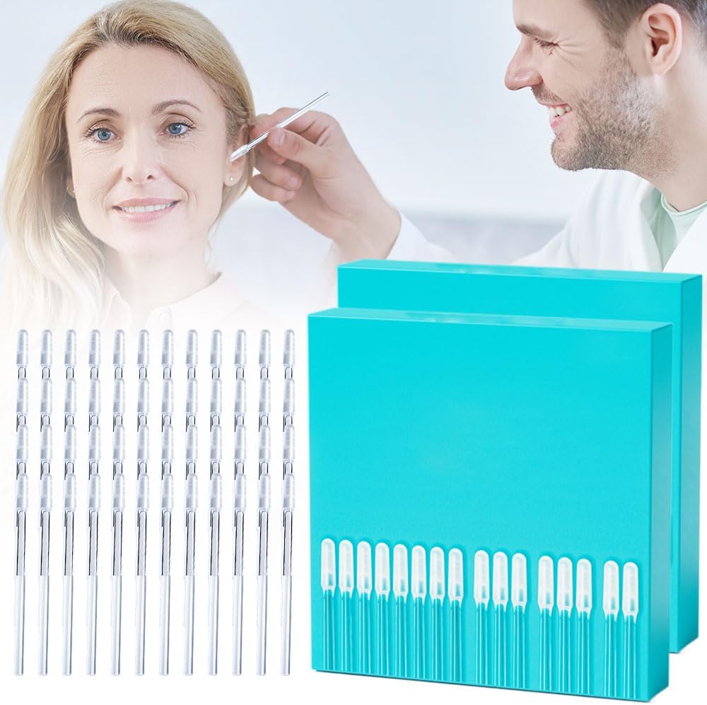 Reusable Sticky Ear Cleaning Stick - Upgraded Earwax Removal Swabs for Adults | Portable Travel Tool (Small, 1 Pc)