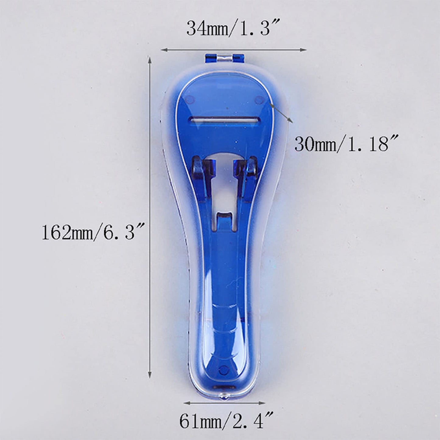LinMei 2PCS Razor Case Compatible with Gillette Fusion Proglide Fusion Manual Razor Travel Protector Case (Blue+Grey)