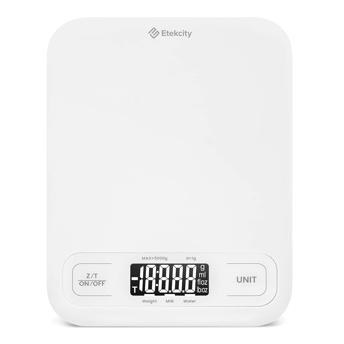 Digital Kitchen Scale - Accurate Grams & Ounces Measurement for Weight Loss, Baking & Meal Prep | Medium 304 Stainless Steel