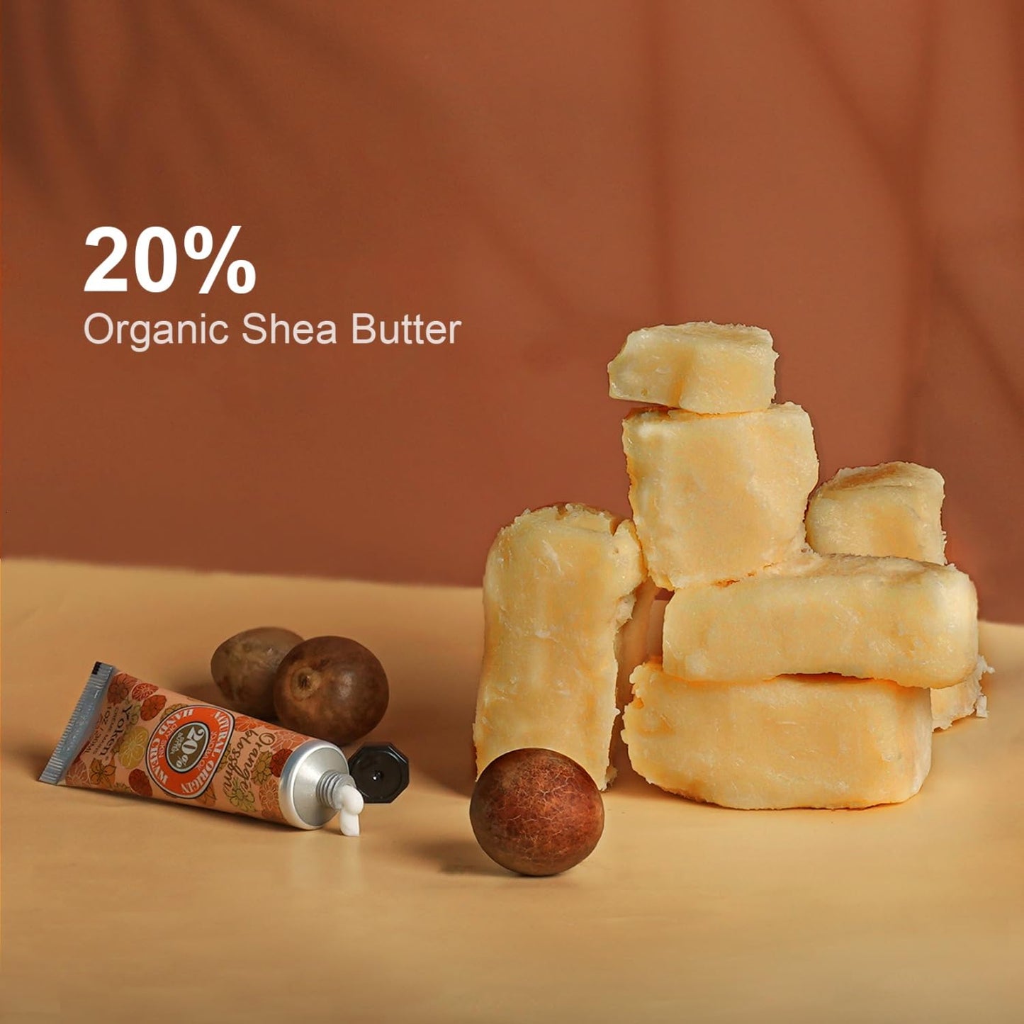 Yoken 20% Shea Butter Hand Cream Gift Set, 6 x 1oz Travel Size