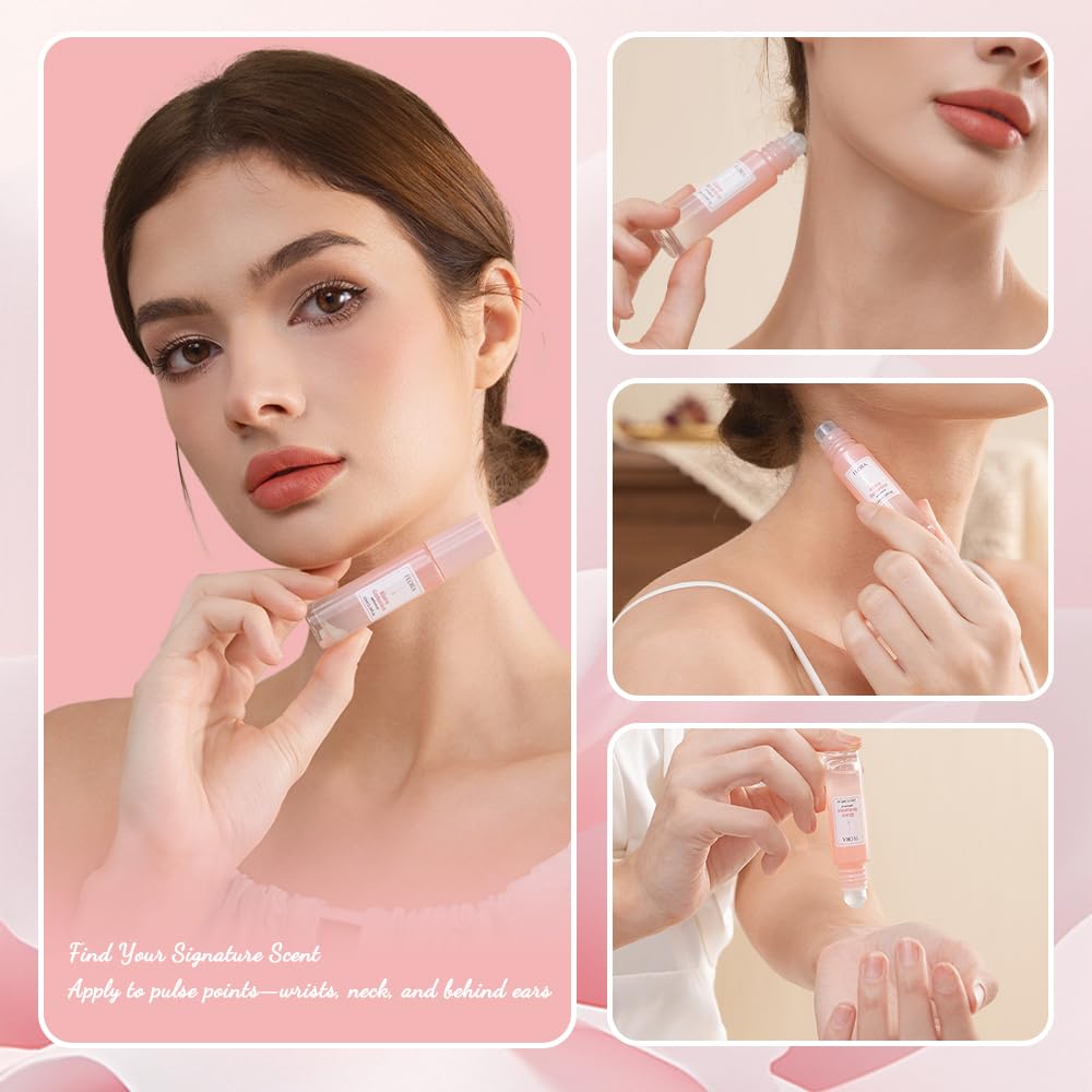 Pheromone Perfume for Women - Long Lasting Roll-On Fragrance Oil | Travel Size Scent for Confidence & All-Day Wear