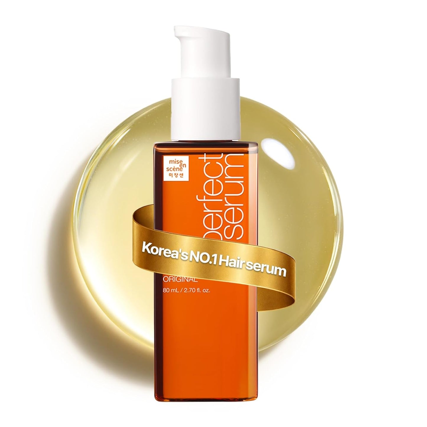 Mise En Scene Hair Mist - Nourishing Non-Greasy No-Wash Treatment with Golden Moroccan Argan Oil | 5.07 Fl. Oz. (150ml)
