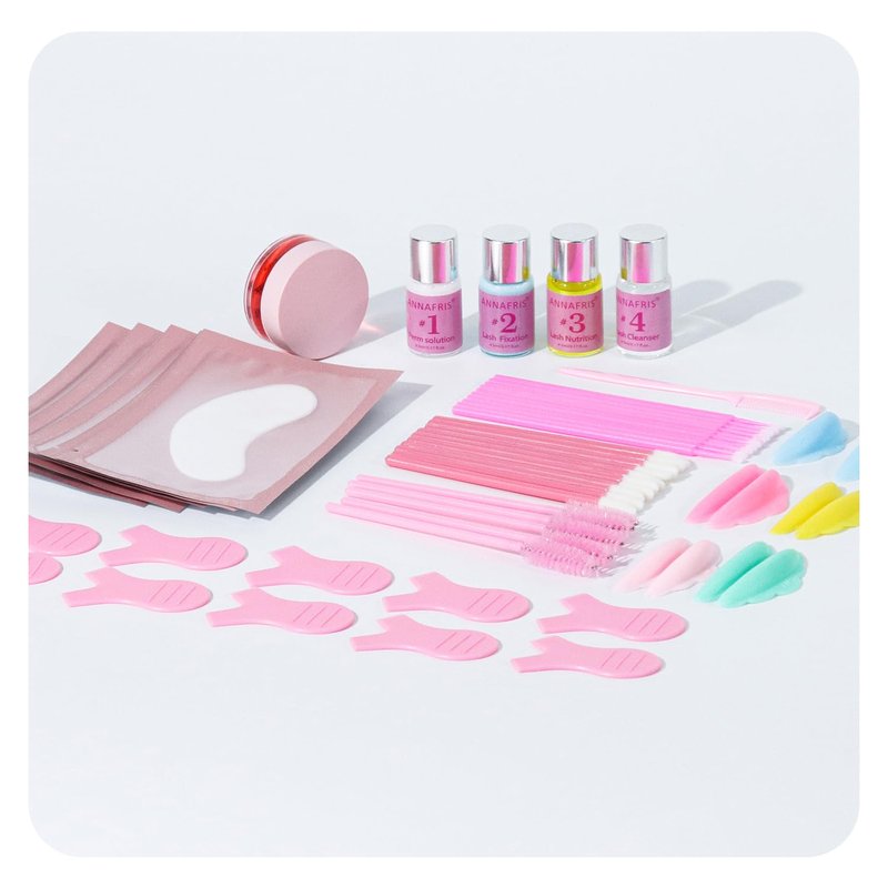 ANNAFRIS Lash Lift Kit,Eyelash Perm Kit,Eyelash Curling Lash Extension Set for Salon & Home Use