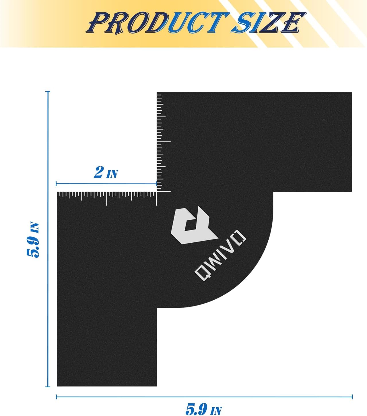 Curved Hairline Shaping Tool - Reusable Wavy Barber Card | Flexible Beard Lineup Tool with Measurement Indicators for Men