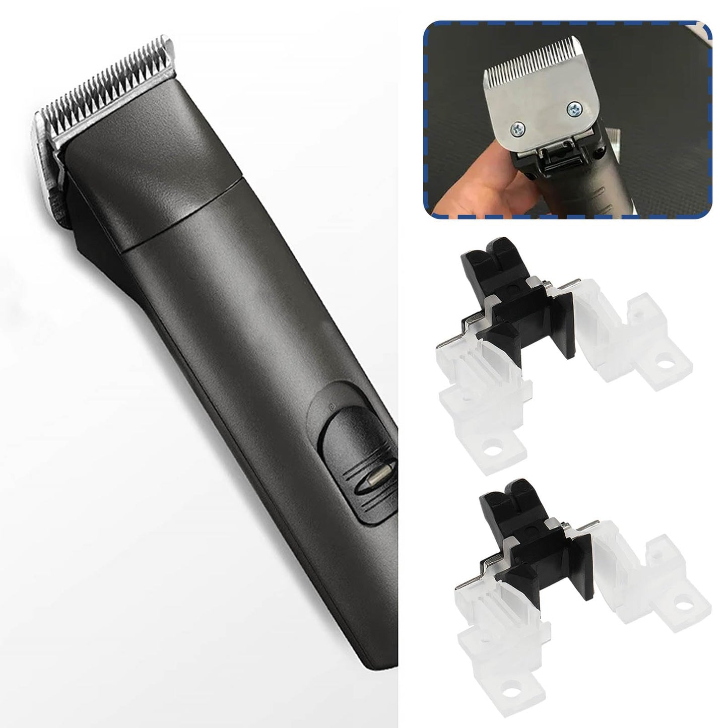 YINETTECH 2PCS Blade Drive Assembly Lever Replacement Pet Dog's Fur Clipper Blade Part Compatible with Andis Clippers May be Used for AG SMC AGC AGCL Models