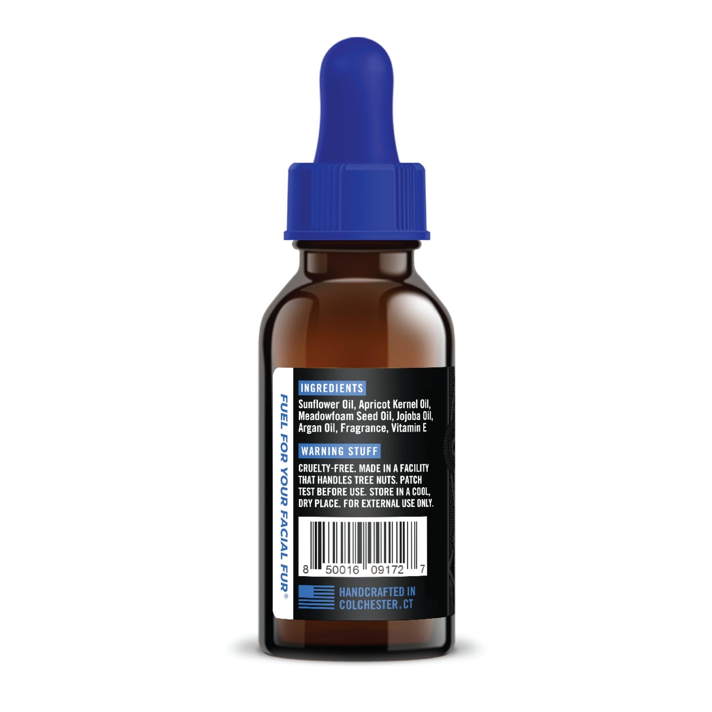 Beard Octane Beard Oil for Men – Nitro (Blueberries, Vanilla, Coffee) – Softens & Conditions Dry Beards With Argan & Jojoba – 1oz