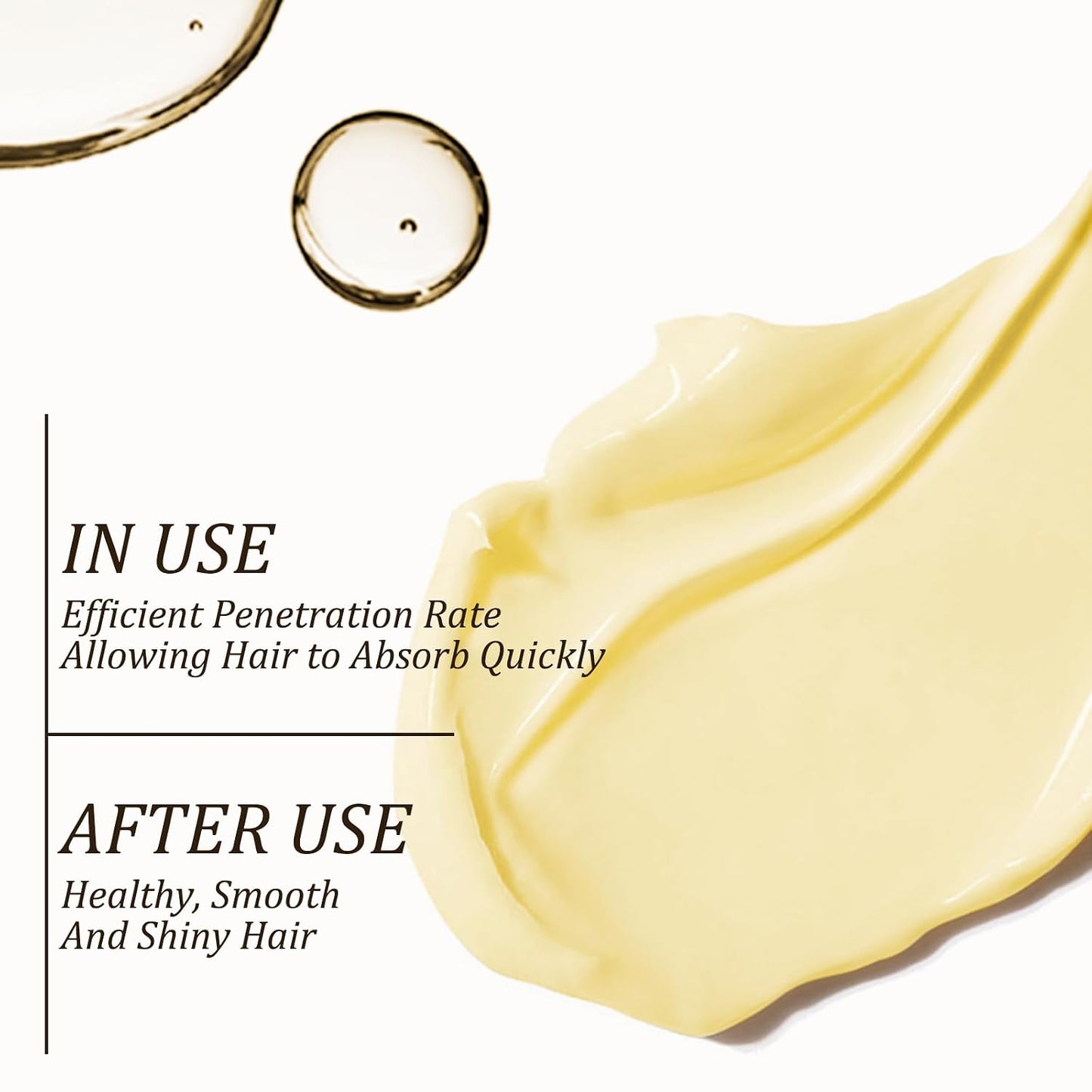Hydrating Collagen Hair Mask - Deep Repair Treatment for Dry, Damaged Hair | 8.45 Oz