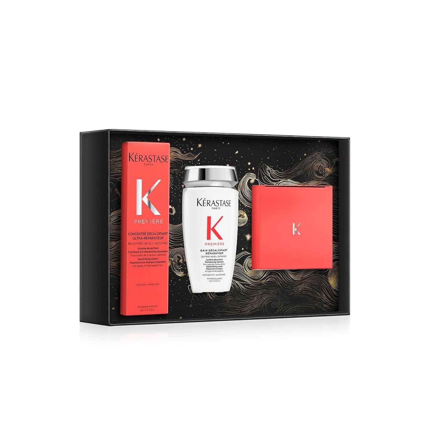 Strengthening Pre-Shampoo, Shampoo & Mask Set - Repair Damaged Hair, Smooths Breakage | Citric Acid Formula