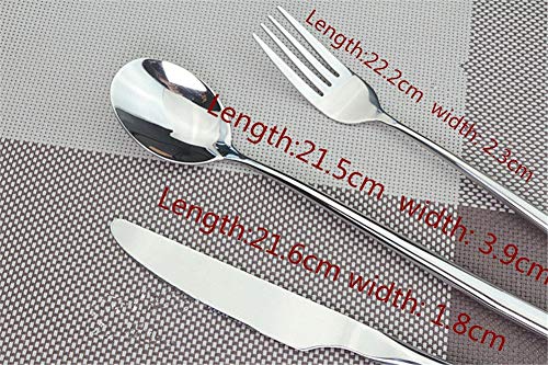 5-Pack Long-Handled Stainless Steel Forks - Heavy Duty