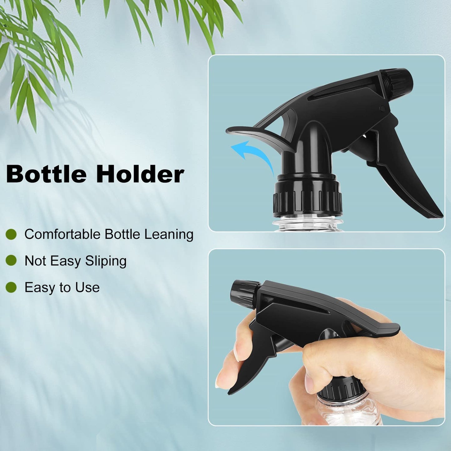 Avenoir Adjustable Spray Bottle - 250ml & 500ml | Versatile Container for Hair, Plants, and Home Cleaning