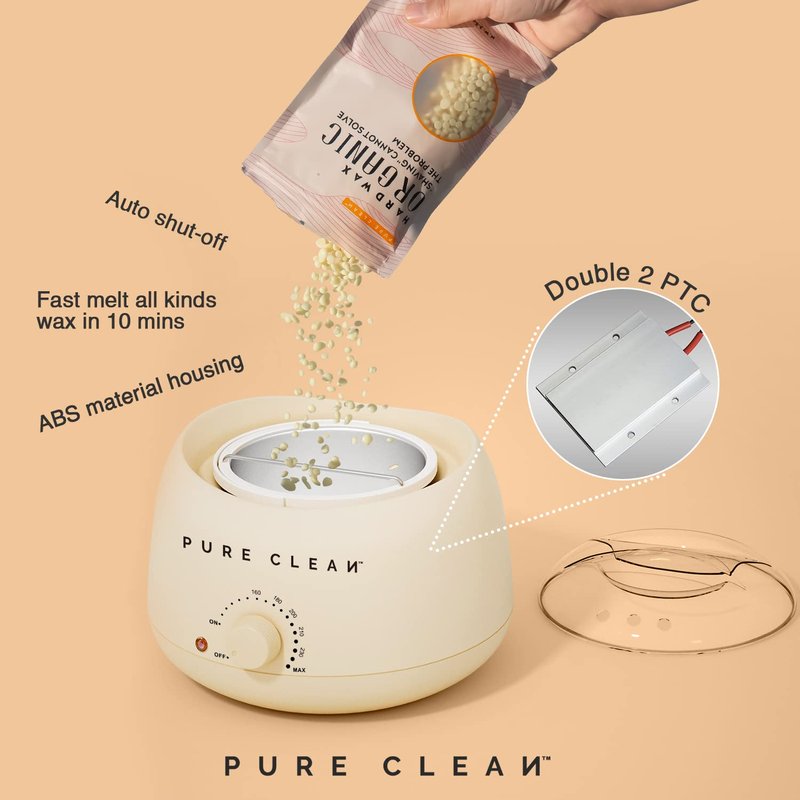 Waxing Kit, Wax Warmer Kit for Hair Removal, At Home Waxing Kit for Women Men