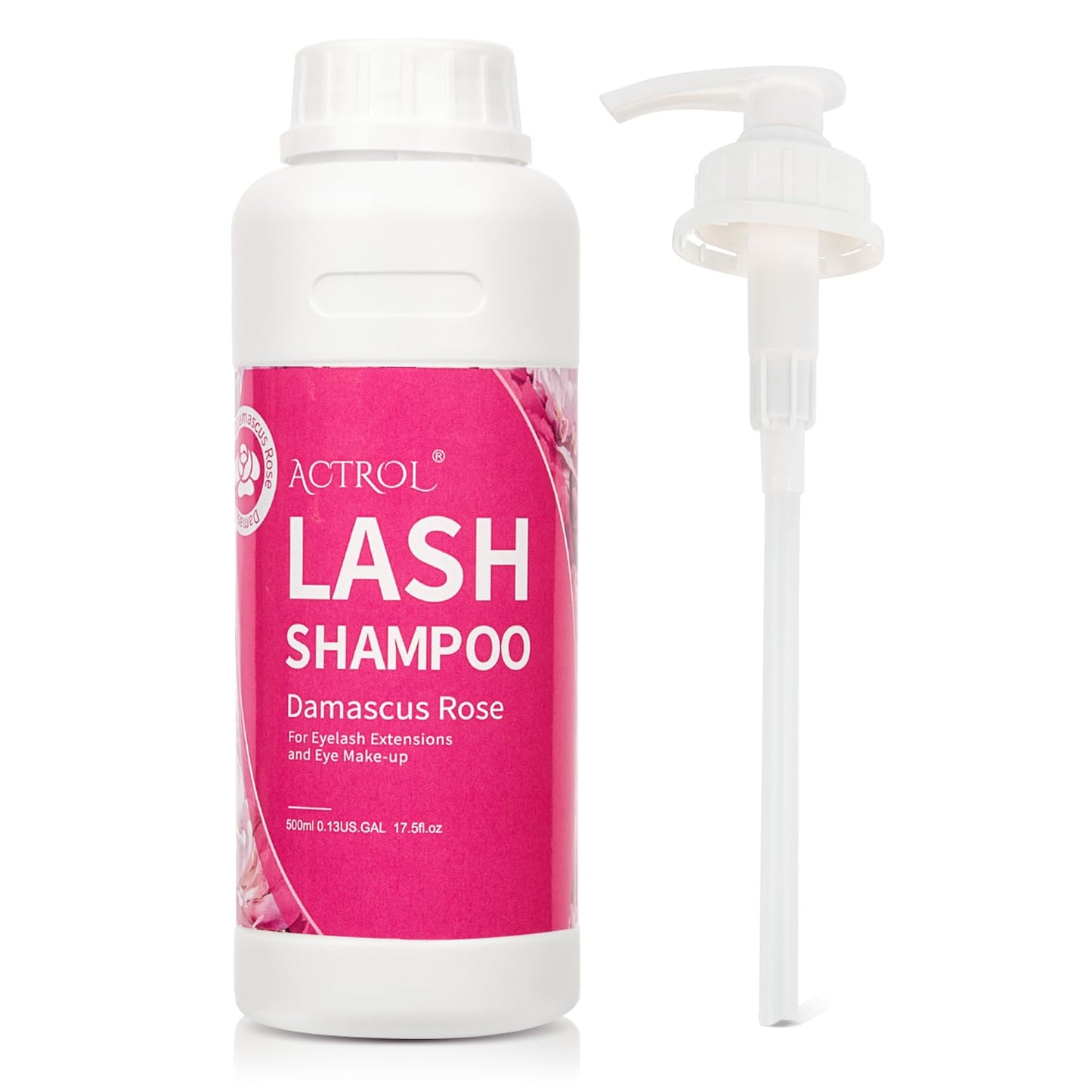 Eyelash Extension Cleanser - Natural Aloe Foaming Shampoo 60ML | Paraben & Sulfate Free, Non-Irritating