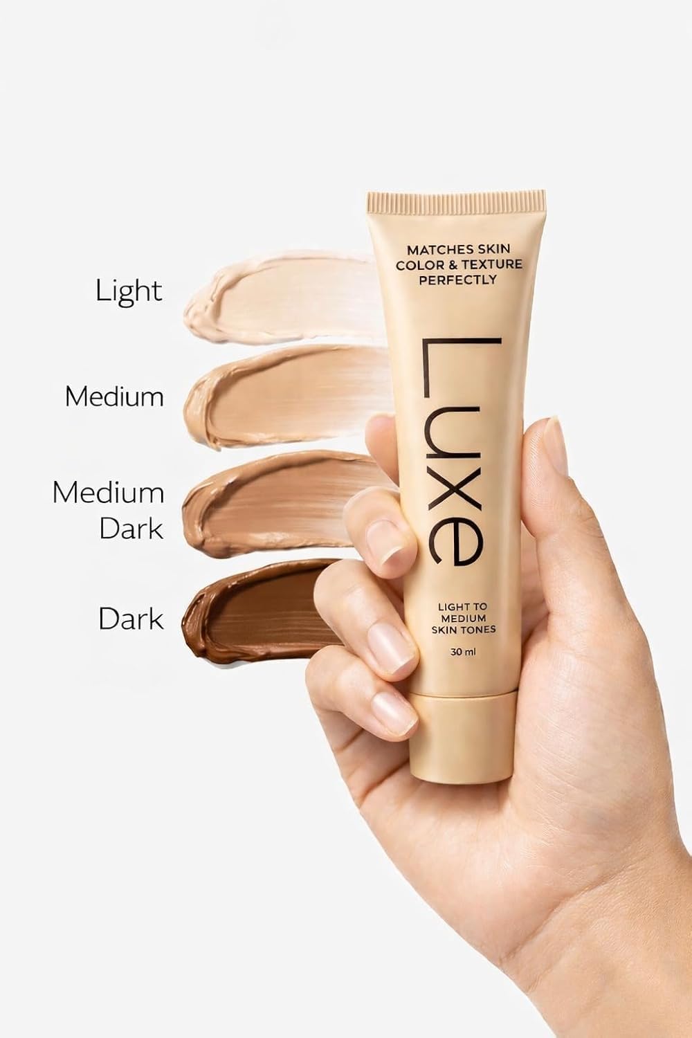 Color Changing Foundation for Women - Luxe Hydrating Formula | Flawless Finish