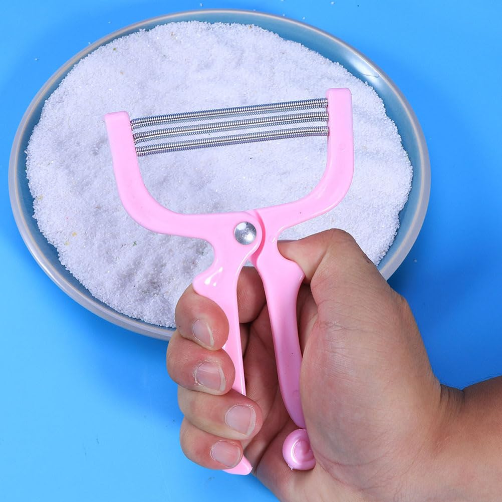 Facial Hair Removal For Women, Manual Portable Design ; Full Body Epilator, Painless Gentle Hair Pulling ; 2Pcs Pink Remover For Face, Neck And Daily Beauty Care