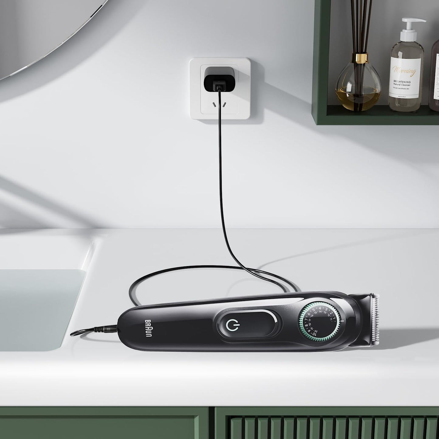 Amzpas USB Shaver Charger 2.3V Compatible with Braun Beard Trimmer Electric Razor