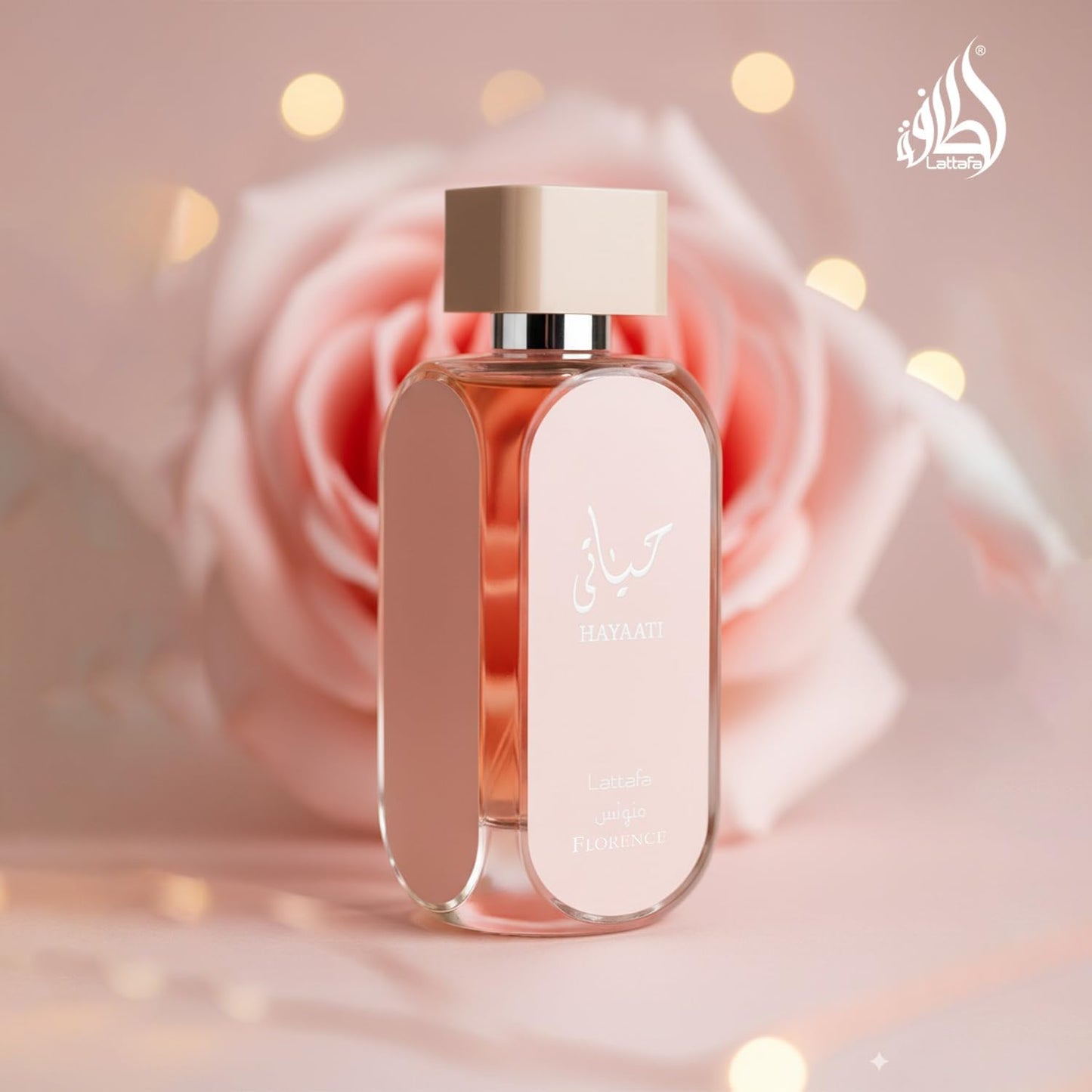 Lattafa Hayaati Florence Eau de Parfum Spray - 3.4 Ounce Women's Fragrance