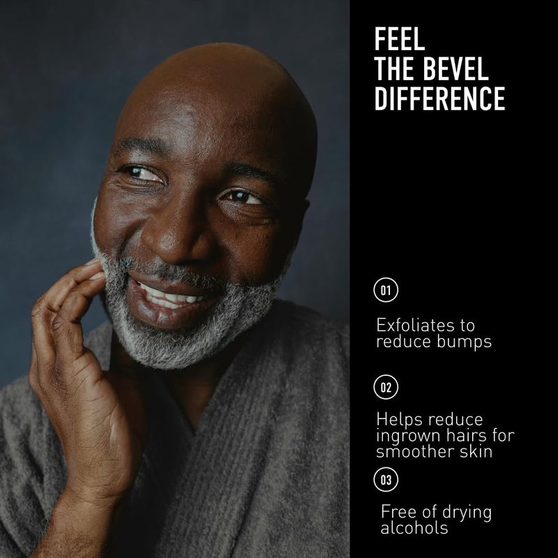 Bevel Essentials Post Shave Bump Control After Shave Cream with Green Tea and Glycolic Acid to Help Avoid Ingrown Hairs and Reduce Razor Bumps, 4 Fl Oz