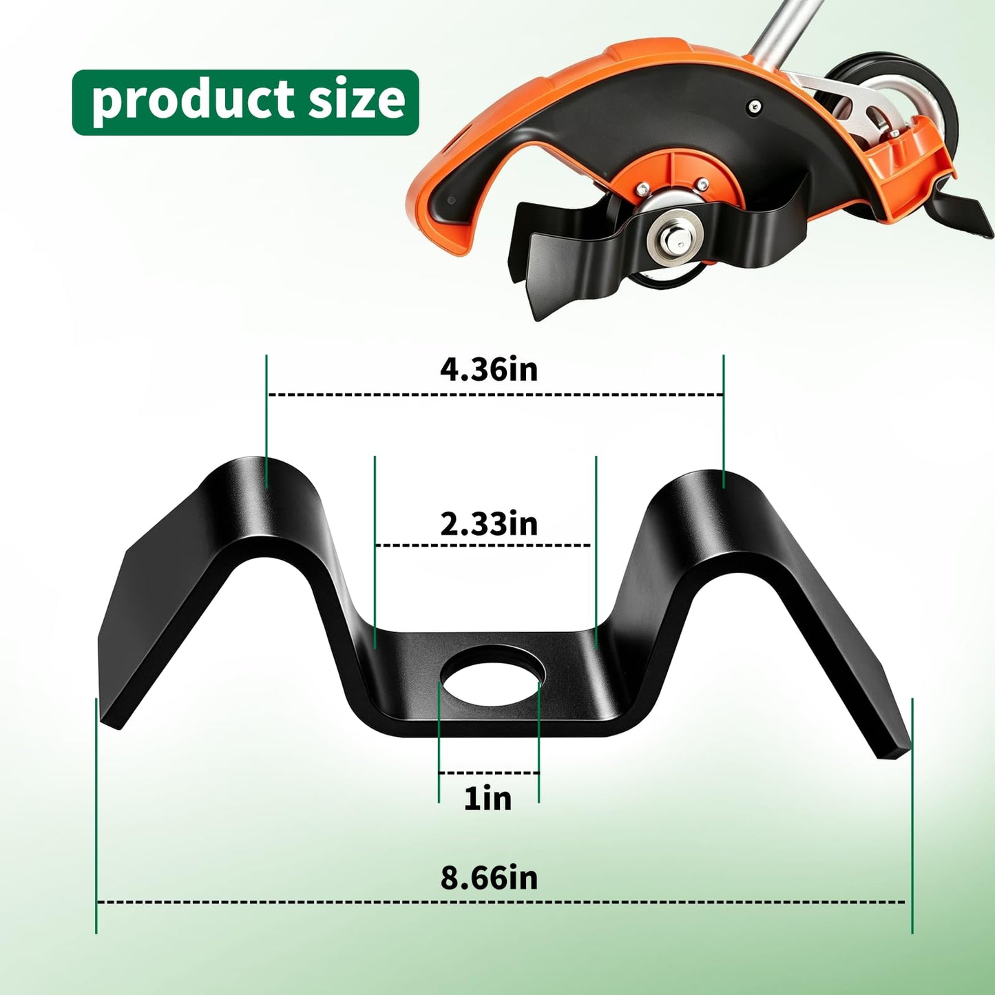 Vanshly，Bed Edger Blade 4180 710 6001 Compatible with Stihl Edger 4150-2