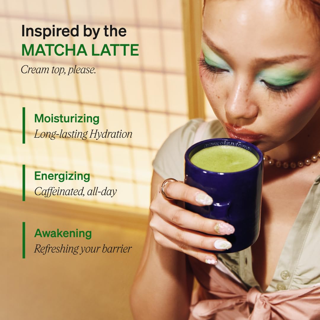 Matcha PDRN Bubble Serum - Airy Microfoam Essence for Radiant Skin | Strengthening Matcha & Strawberry Antioxidants