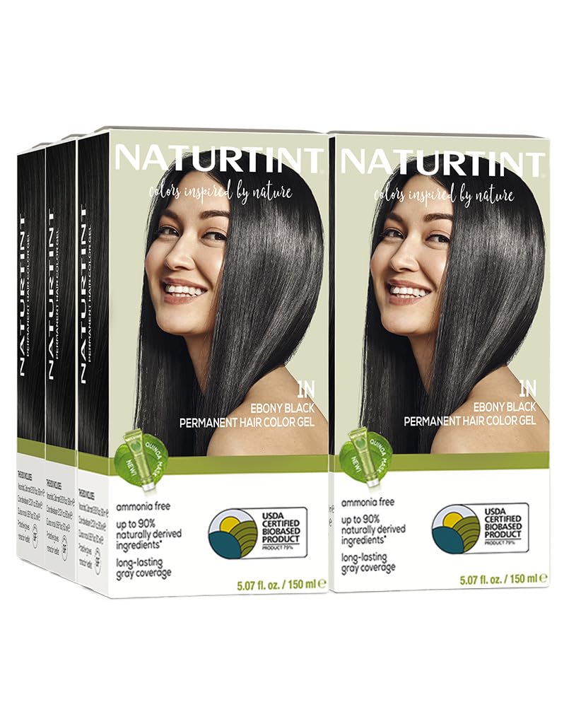Naturtint 7N Hazelnut Blonde Permanent Hair Color | Ammonia-Free, Vegan, 100% Gray Coverage, Long-Lasting Results