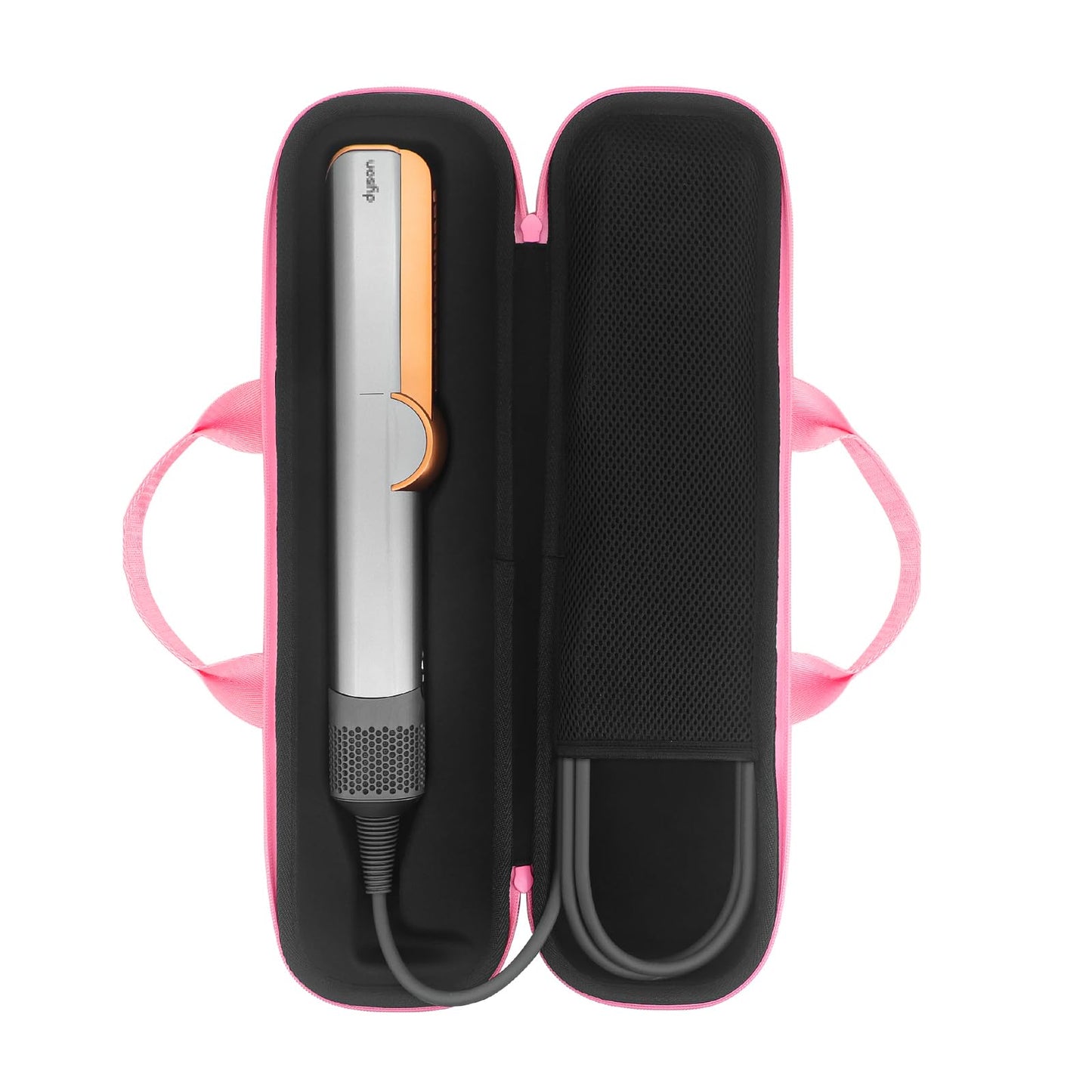 Buwico Hard Travel Case for Dyson Airstrait Straightener, Portable Storage Bag for Dyson Airstrait Straightener (Only Case, Pink)