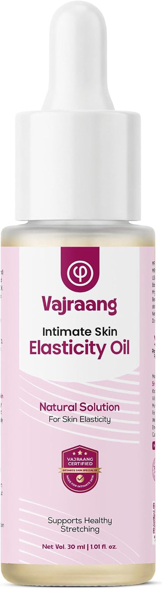 Intimate Skin Elasticity Oil for Men - Foreskin Care & Flexibility | Clinically Tested | 1.01 fl oz