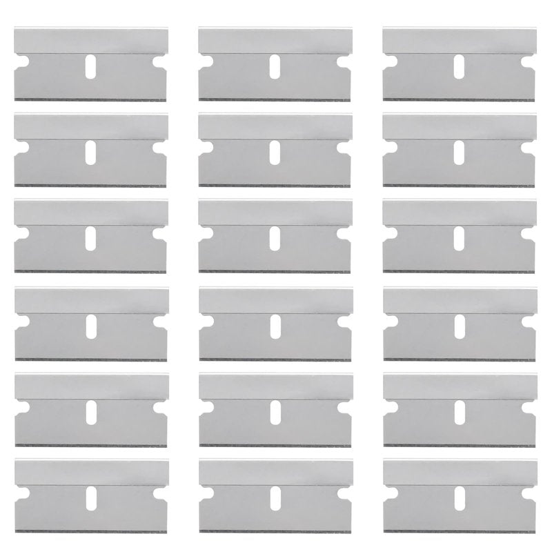 100 Pcs Single Edge Razor Blades, Scraper Blades for Razor Scraper, Utility Knife