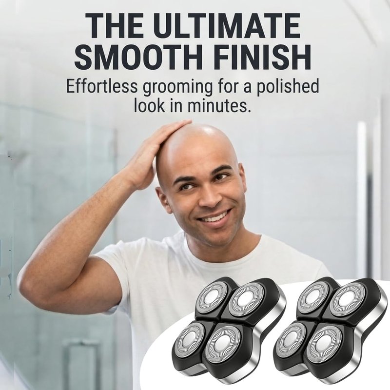Compatible with Freebird Pro Replacement Blades,1Pack Compatible with Freebird FlexSeries Pro Electric Head & Body Shaver,Precison and Smooth Shaving.