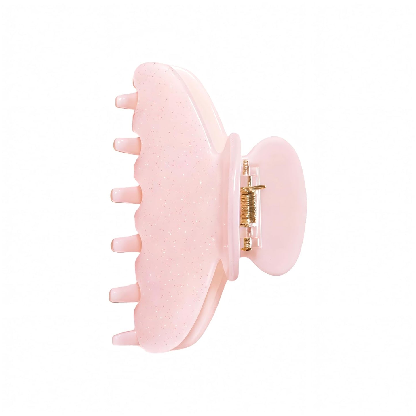 Cute Durable Acetate Hair Clips - 3-Inch Cherry Red Claw Clips for Fine & Medium Thick Hair