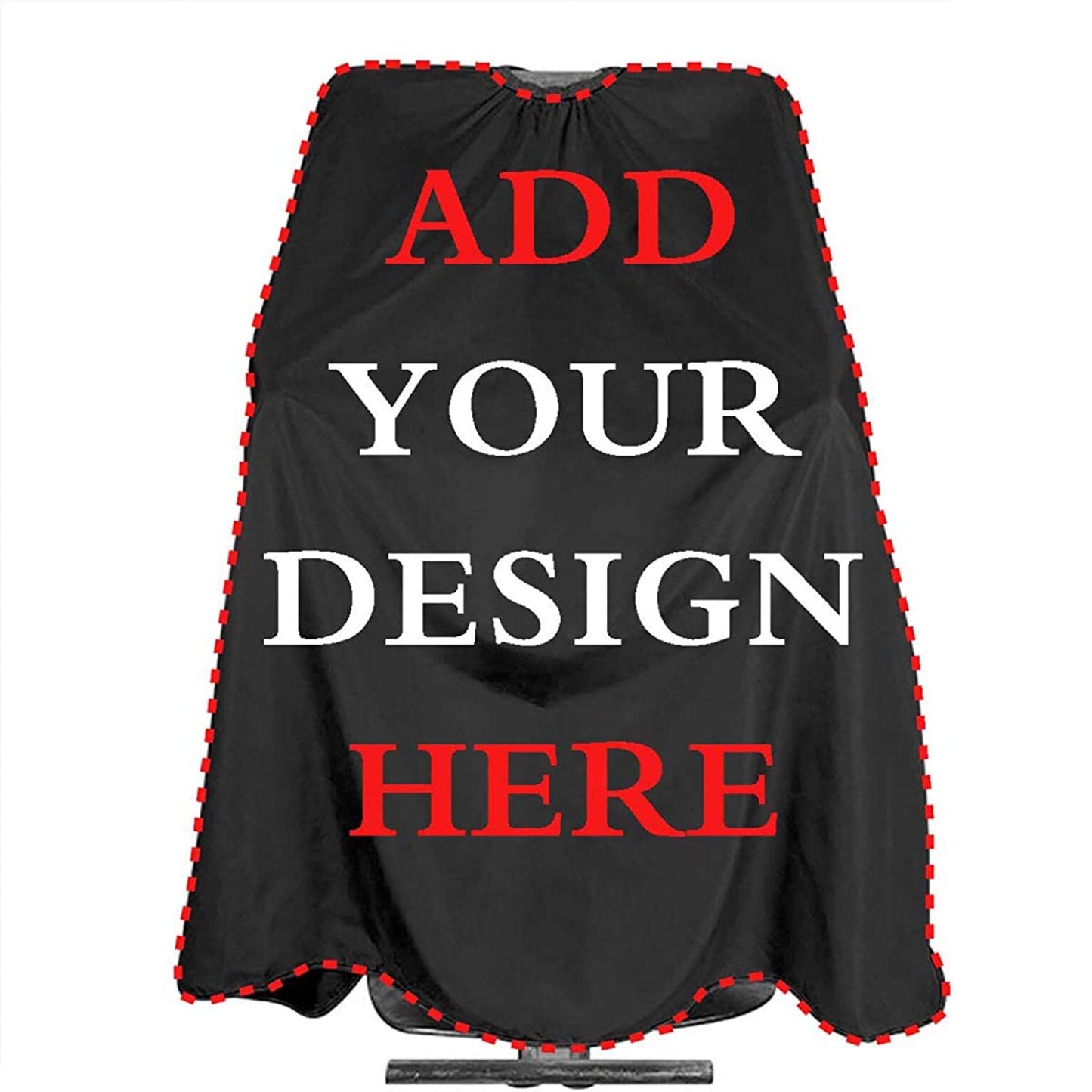 Xianjing unisex Custom Barber Cape,Personalized Salon Haircut Capes,Add Your Image Haircut Kit Hairdressing Apron for Home Salon and Barbershop