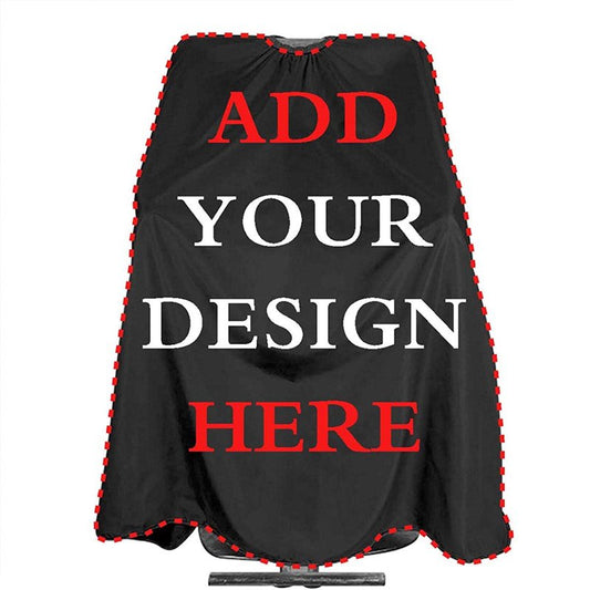 Xianjing unisex Custom Barber Cape,Personalized Salon Haircut Capes,Add Your Image Haircut Kit Hairdressing Apron for Home Salon and Barbershop