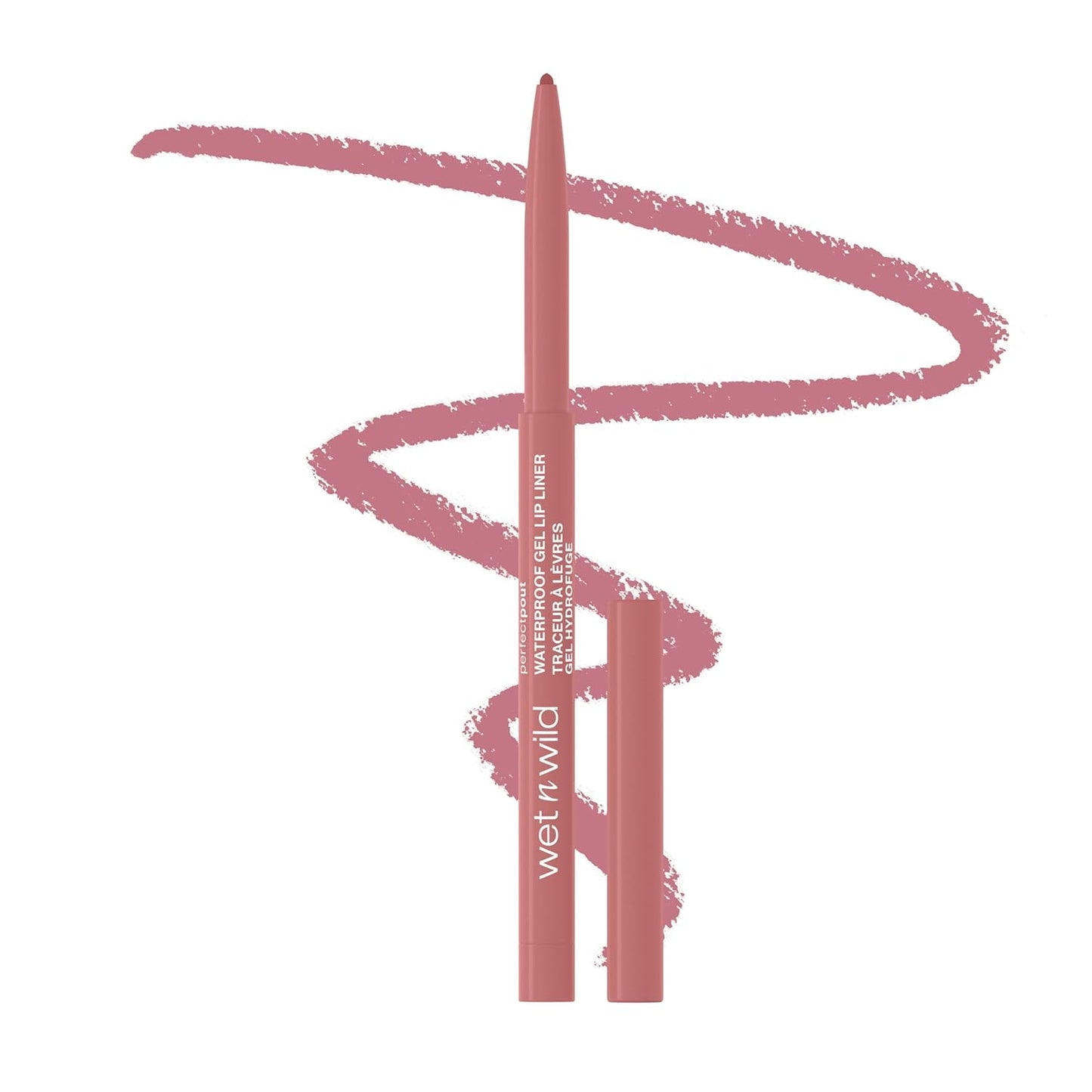 Wet n Wild Perfect Pout Matte Lip Liner - Rich, Creamy, Long-Lasting Color | Vegan & Cruelty-Free - Bare to Comment