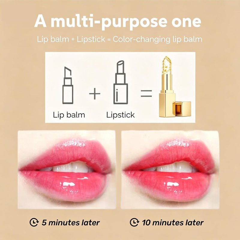 Color Changing Lipstick - Long Lasting Formula for Mature Skin | Flattering for All Skin Tones